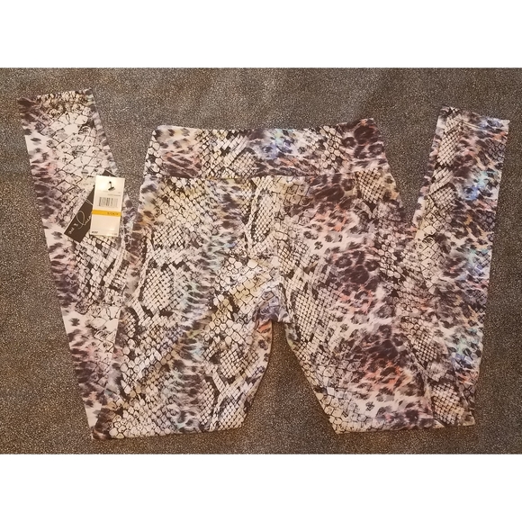 NWT Peony & Me snake/animal Cloud Dancer leggings - Picture 2 of 11